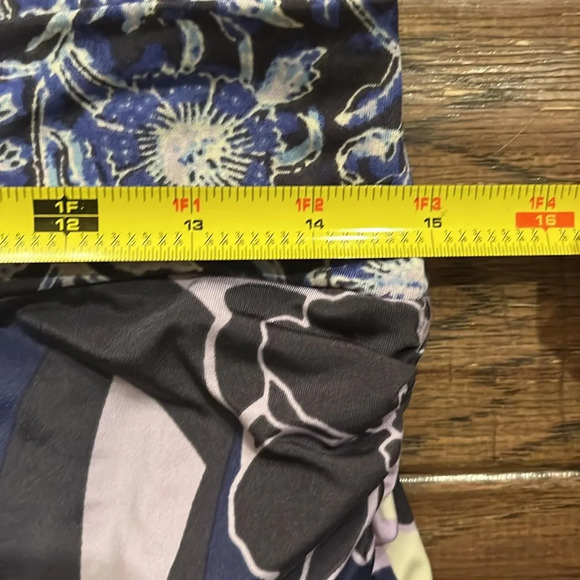 Free People She’s Something Else Retro  Mini Skirt Plum Combo Size M - Picture 7 of 10